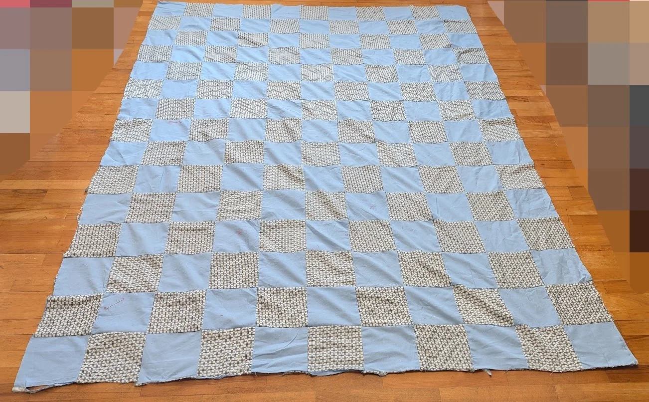 I trimmed one side off and added it to the end that needed to be longer.