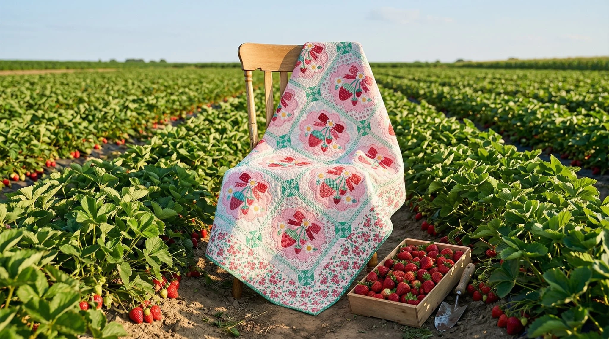 Introducing “Strawberry Crush” sew along kit