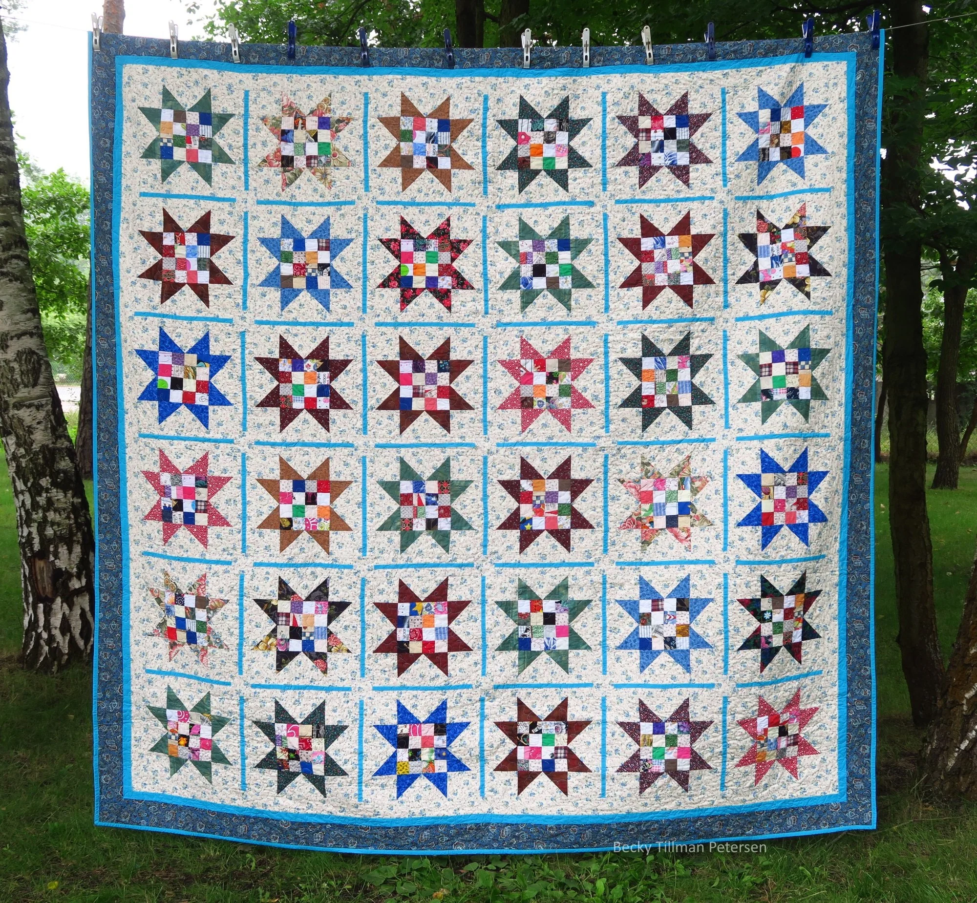 56 Scrappy Sawtooth Stars.jpg