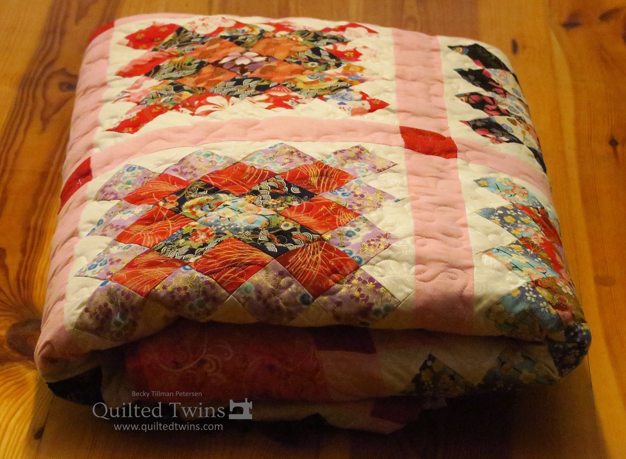 “Classic Granny Square” - Japanese inspired fabrics