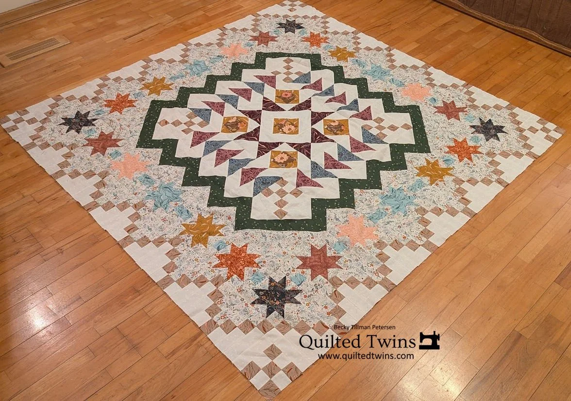 Round 7 - 2025 Mystery Quilt - Edyta Sitar - “Tennessee” progressI