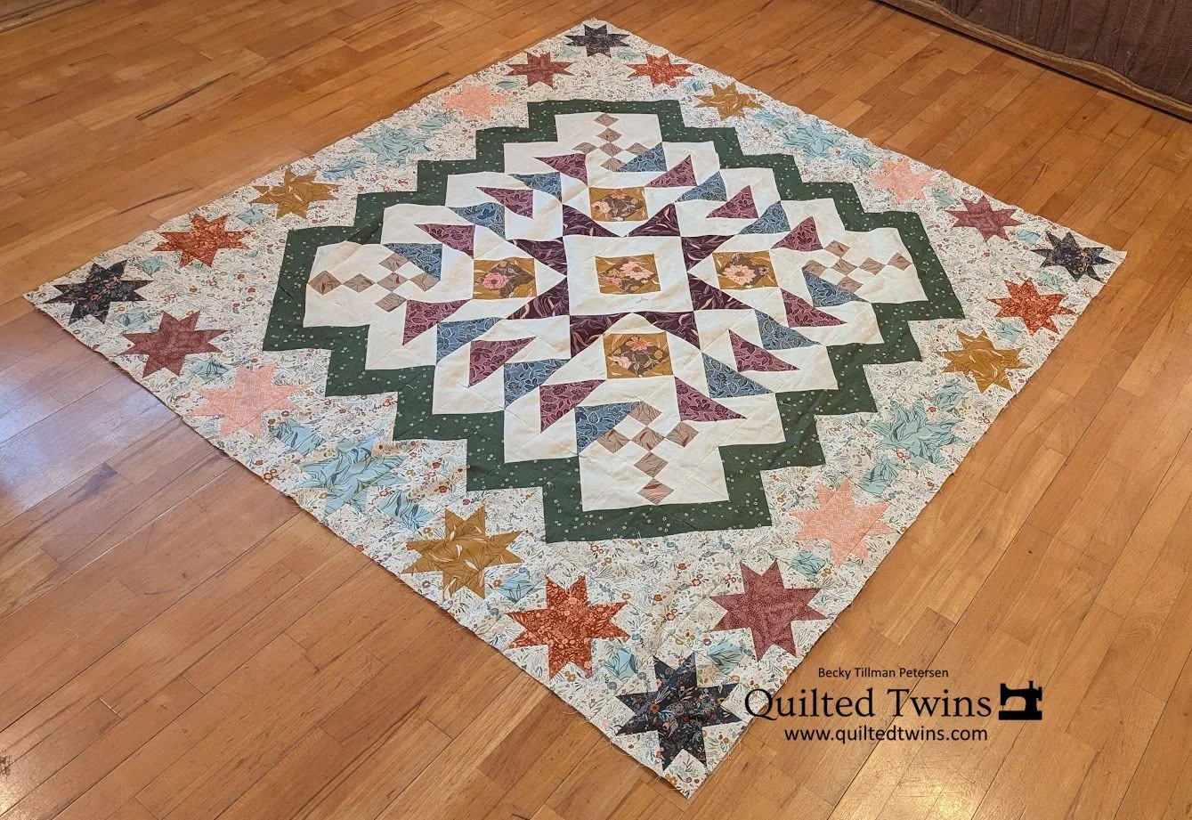 Round 8 - Mystery Quilt 2025 Edyta Sitar "Tennessee" 