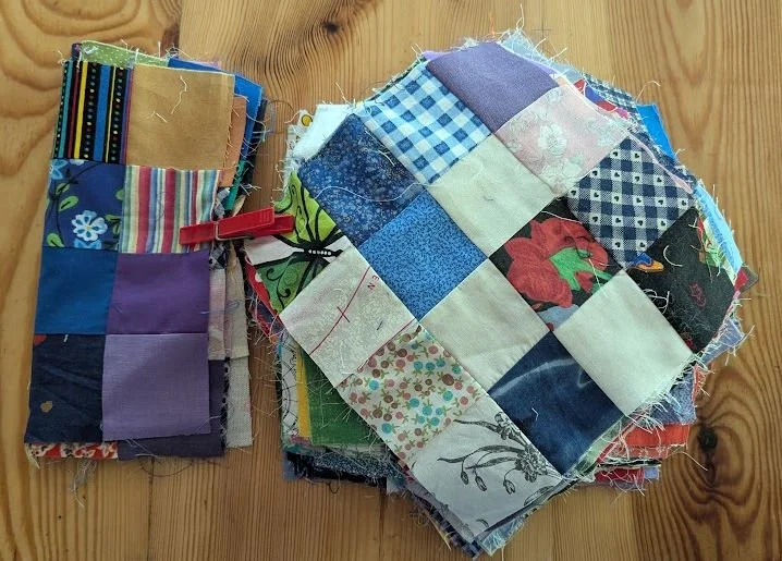 56 blocks. Ready to add a second block and make the top.