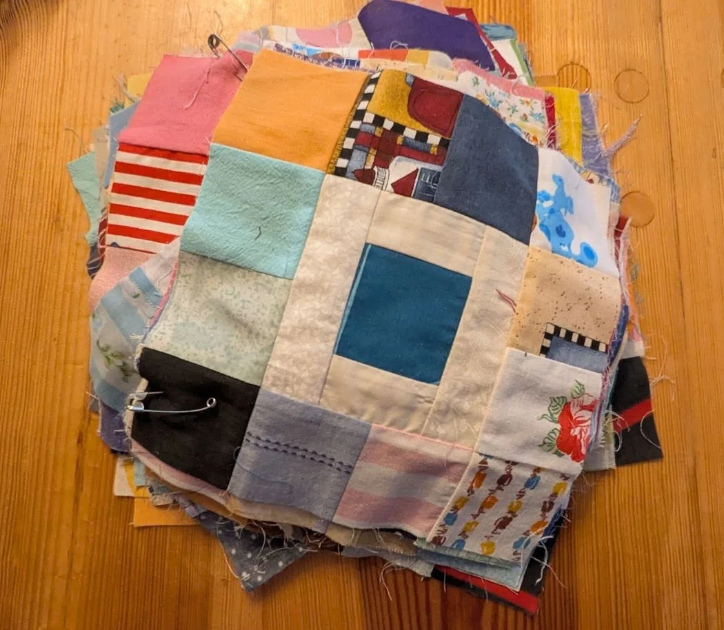 Blocks are ready to make up into a top