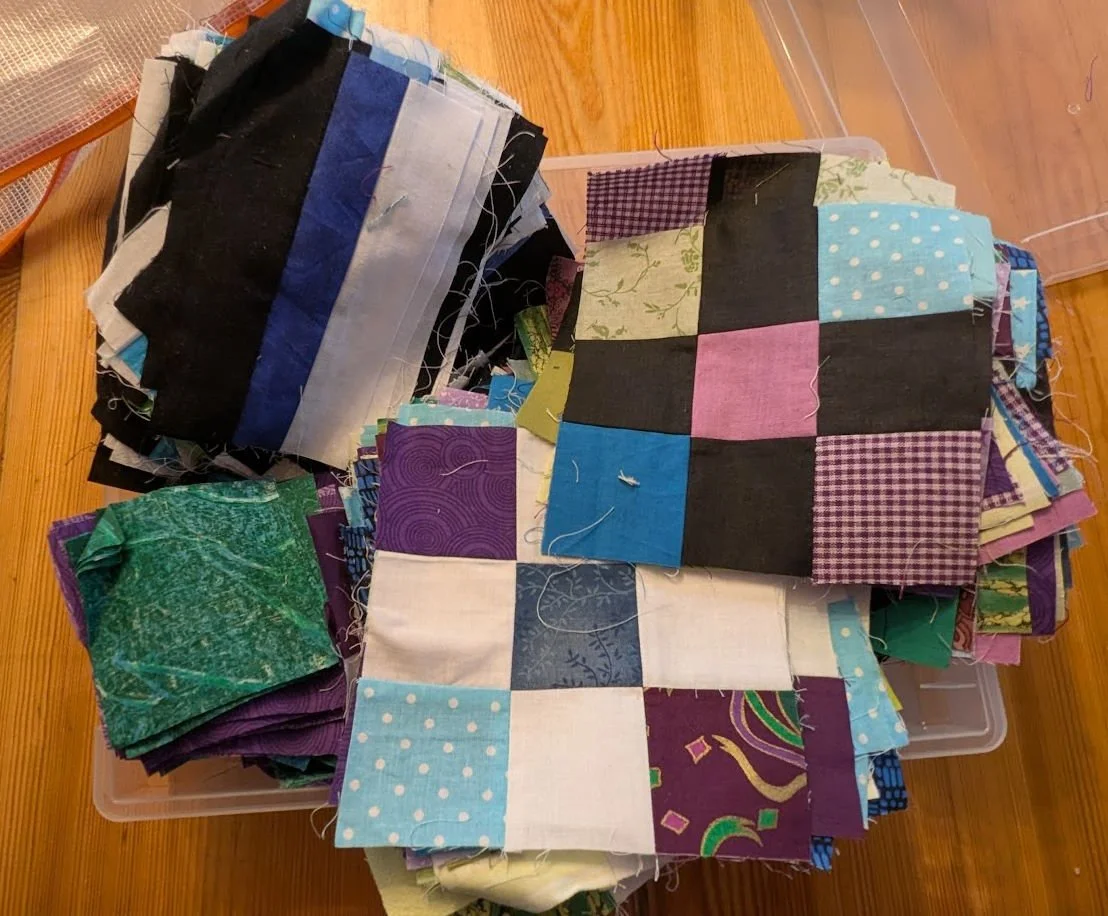 Several Quilts at one stage