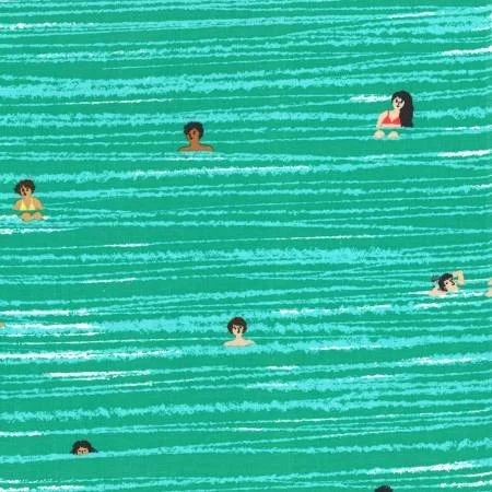 Swimmers Swimming - Michael Miller - $6.99/yd