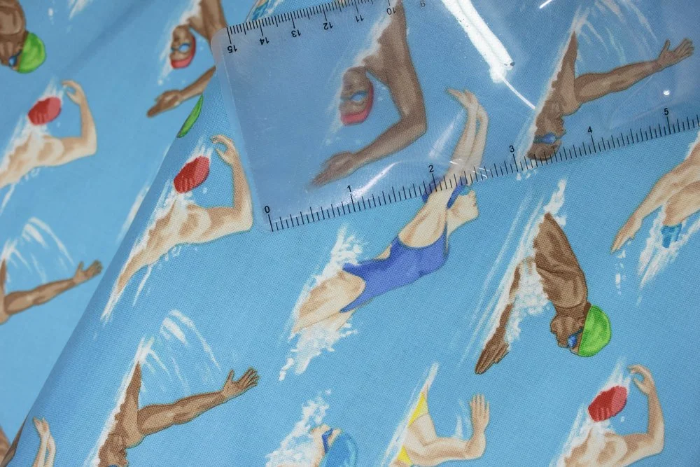 Swimmers - Timeless Treasures - $9.99/yard