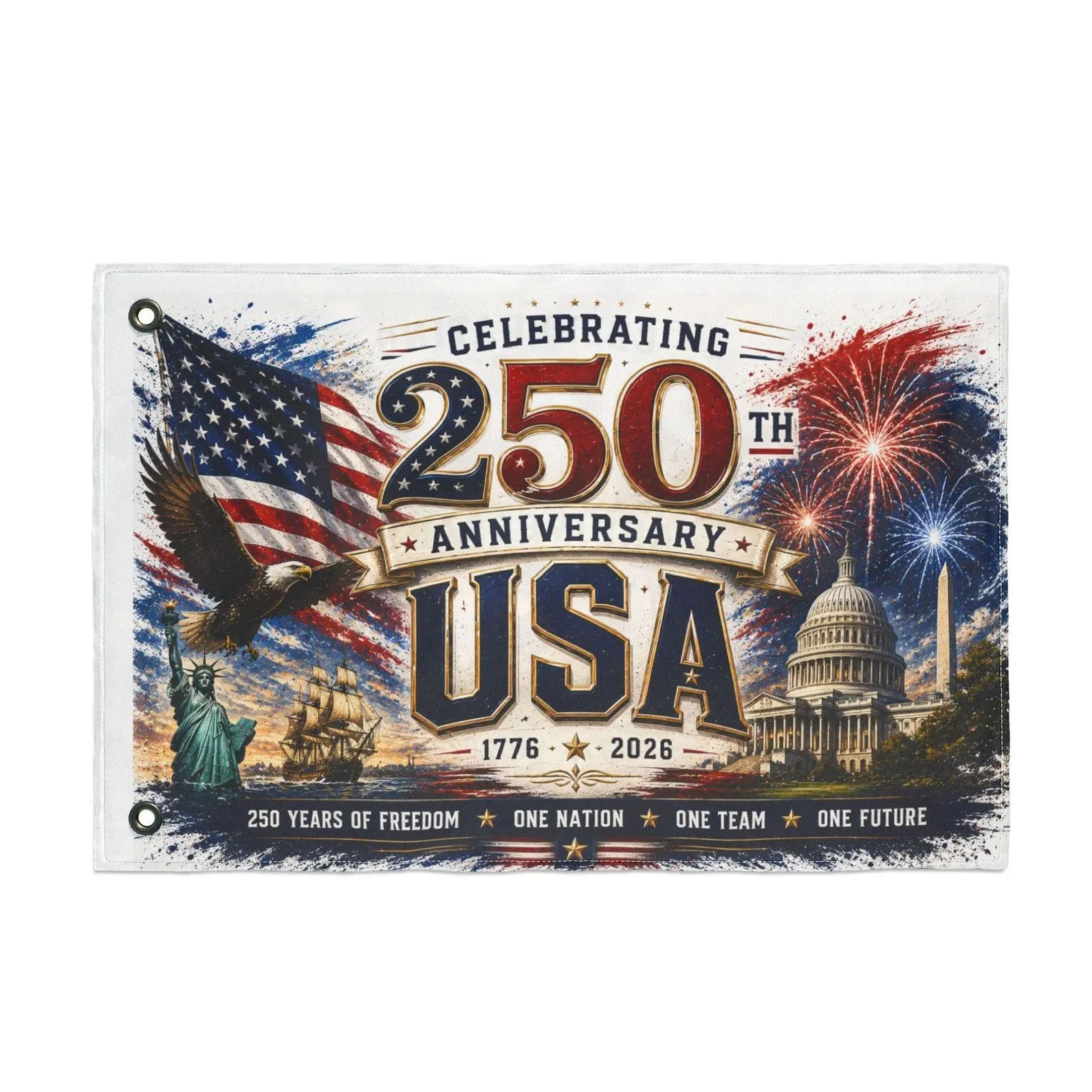 Happy 250th Anniversary to the USA!
