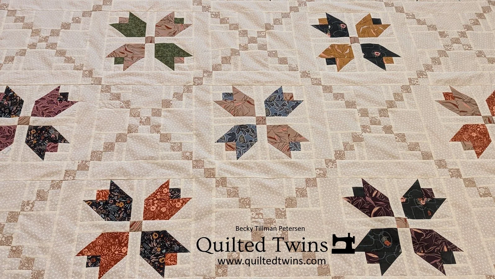 Double Tulips - nr. 5 in the Stephanie Slewinski fabric series