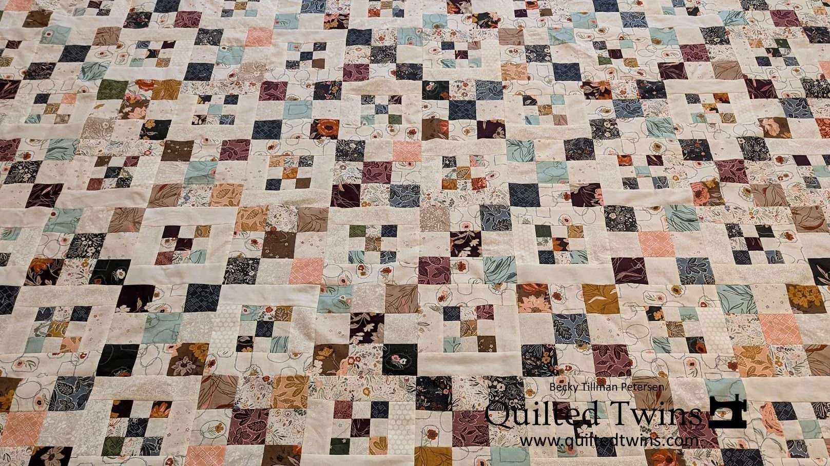 "Two-Way 9 Patch" - Another in the Stephanie Slewinski fabric series (#10)