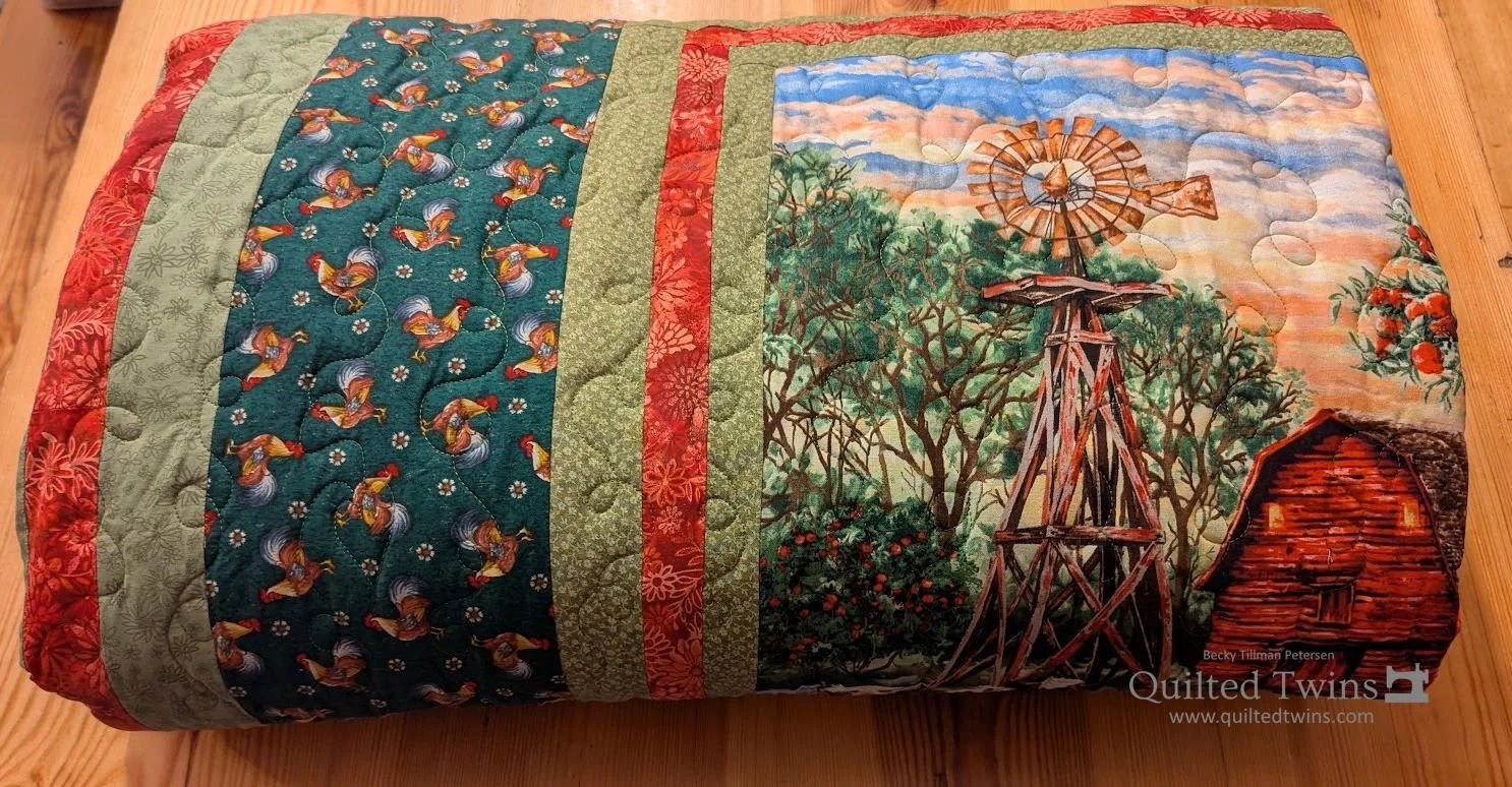 Days 5 and 6 - "What am I Doing?" Quilt