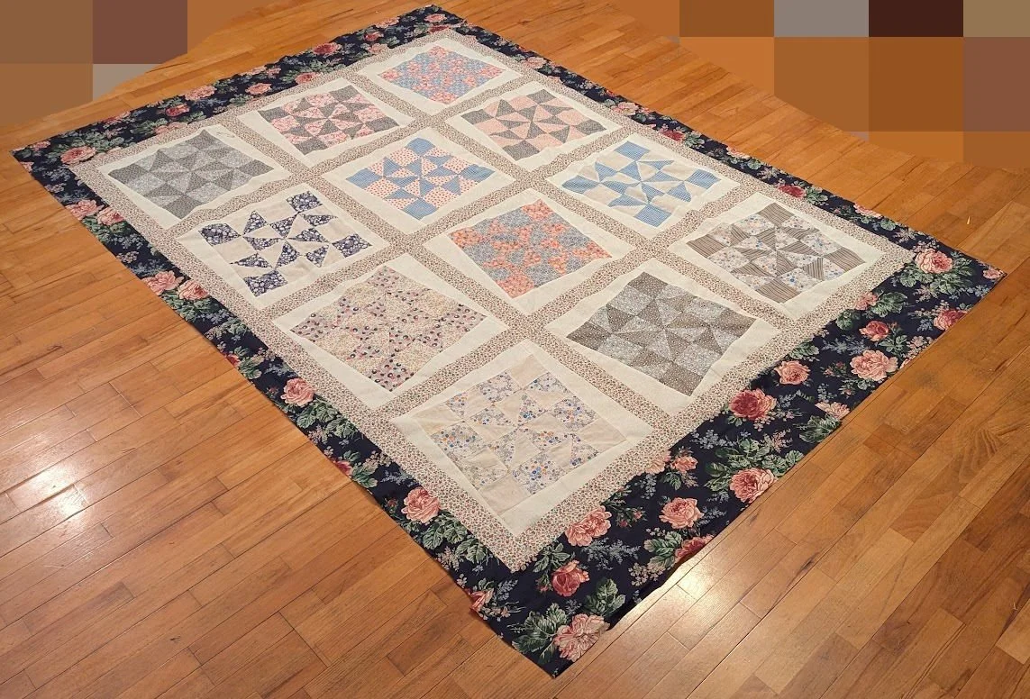 Found Project - “Big Wonky Blocks” Top finished