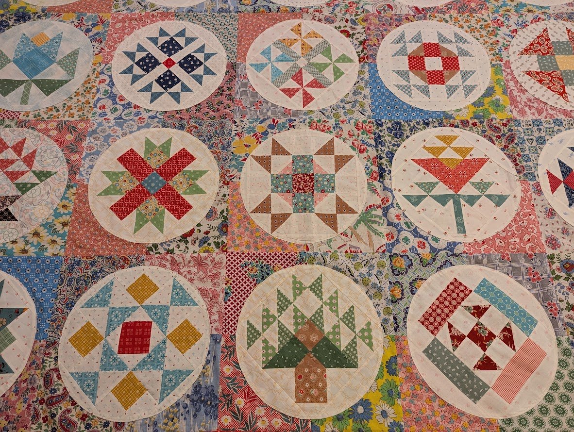 Third and Final Update on the Mercantile Quilt top!