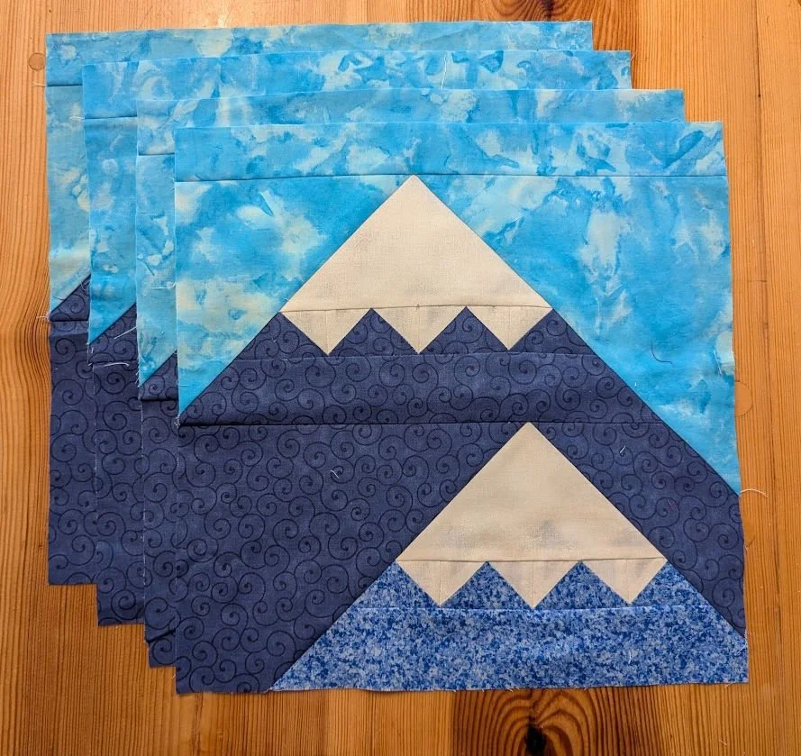 Another Work in Progress - I started Elizabeth Hartman's "Outdoors" pattern