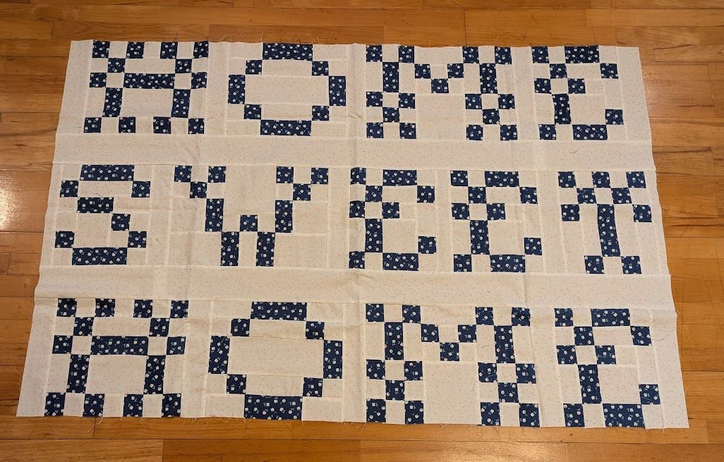 Progress Report on - "Grandma’s Sampler Quilt”