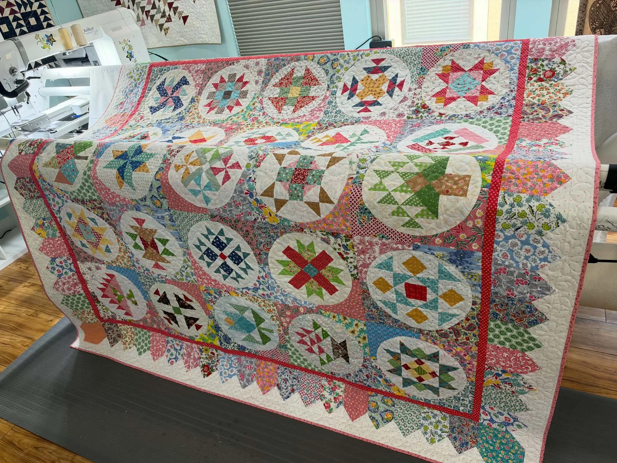 Mercantile #2 - The finished quilt