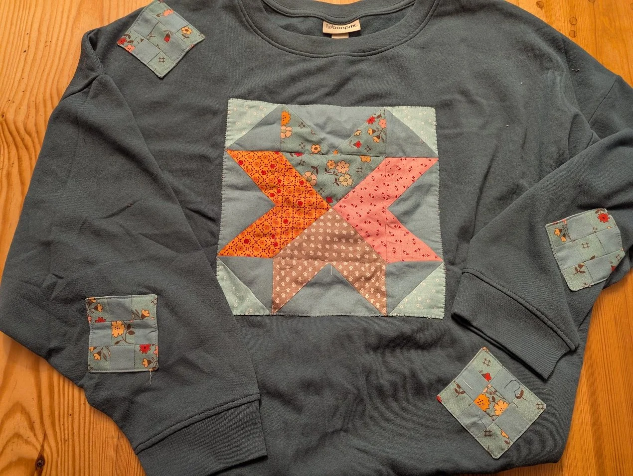 Second Sweatshirt decorated