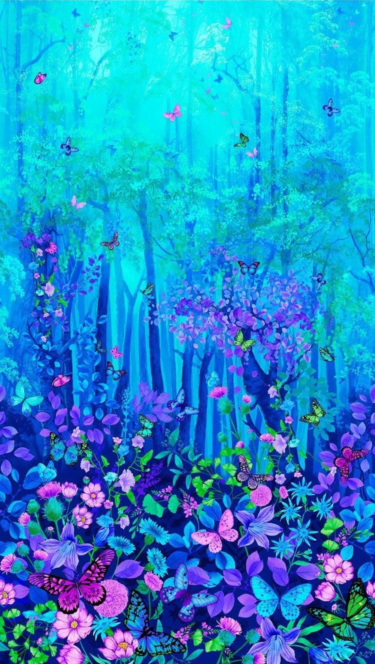 Receiving Blanket Magic Forest Print main image 1