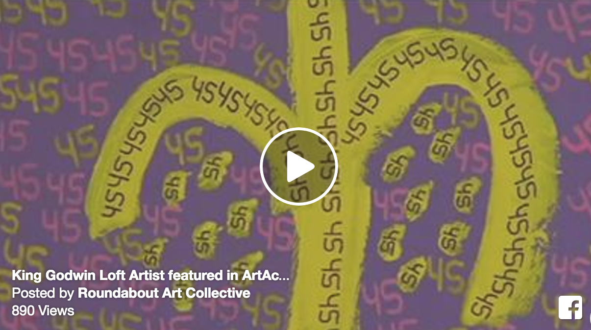 King featured on WRAL as a member of Arts Access program