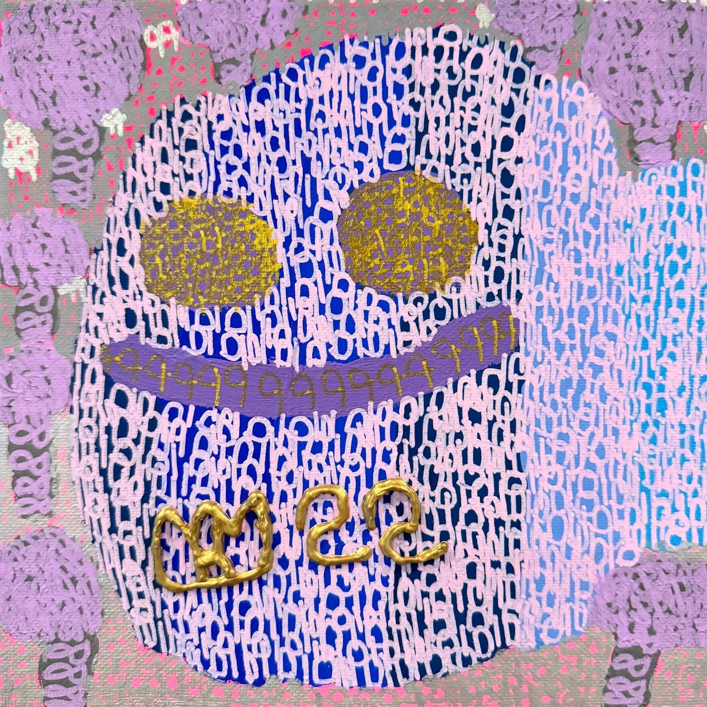 The angel fish is having a good day because it’s with the leaves and that is a good thing. Love King 😁😁😁😁😁😁😁😁.
8x8" acrylic paint on canvas.
#artcollector #outsiderart #dukeuniversity #outsiderartfare #neurodivergent #angelfish #