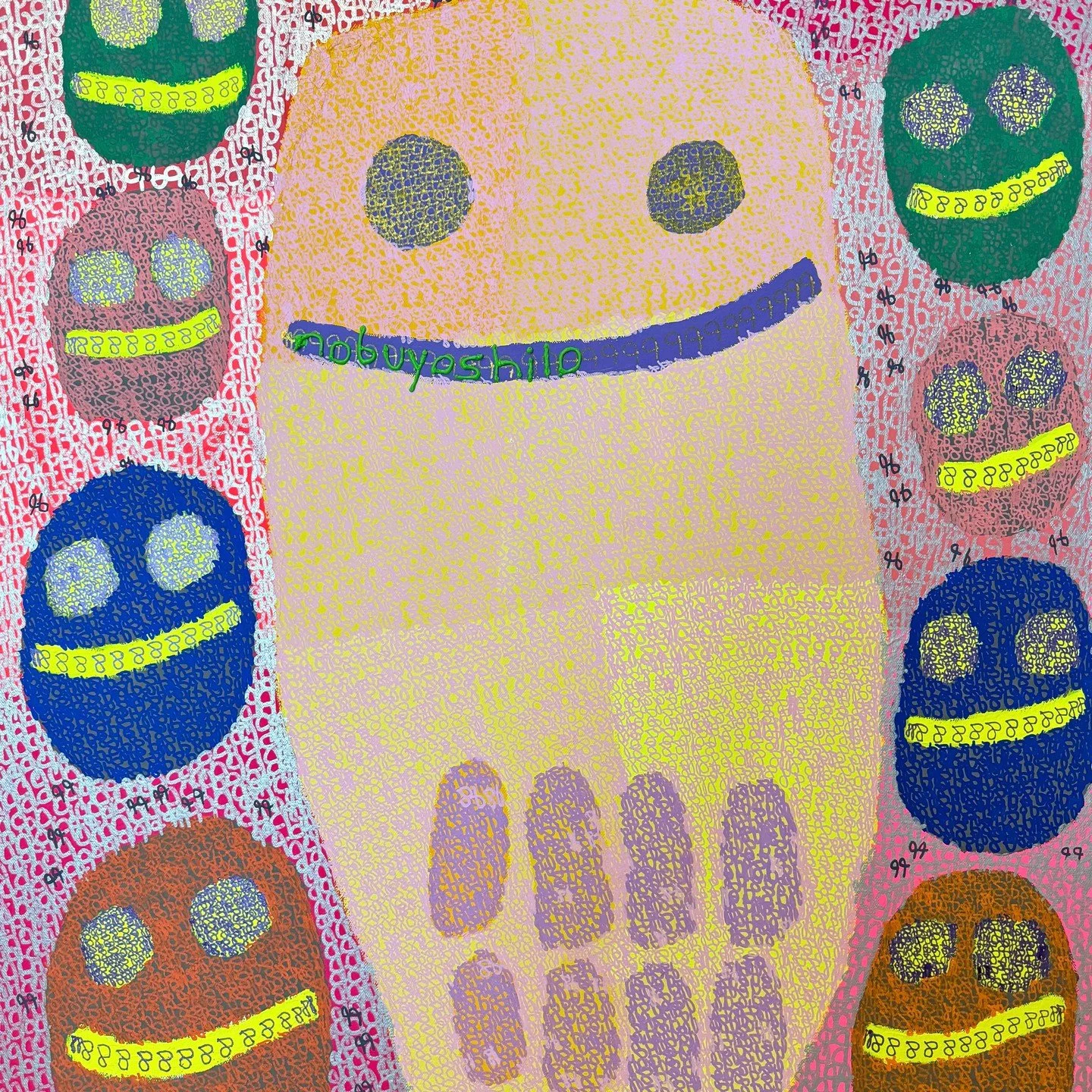 I finished my good painting. It is about my chromodoris is having a good day because it’s with the oysters. it has beautiful colors. I like the fur of my cat Soba. She is so soft. It was nice. Love King👑
30x24" Acrylic paint on canvas, A