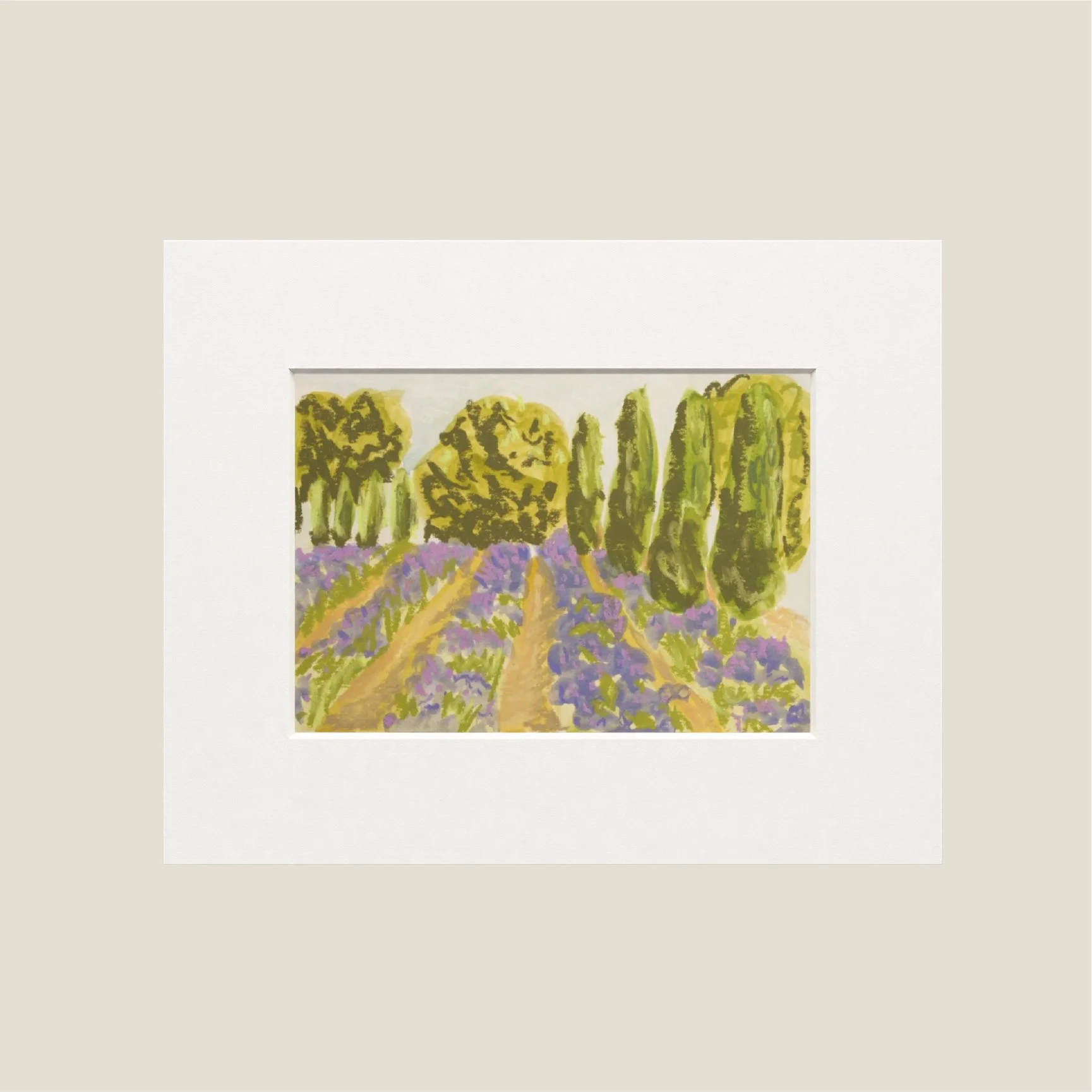 Lavender Fields No. 1 Original
