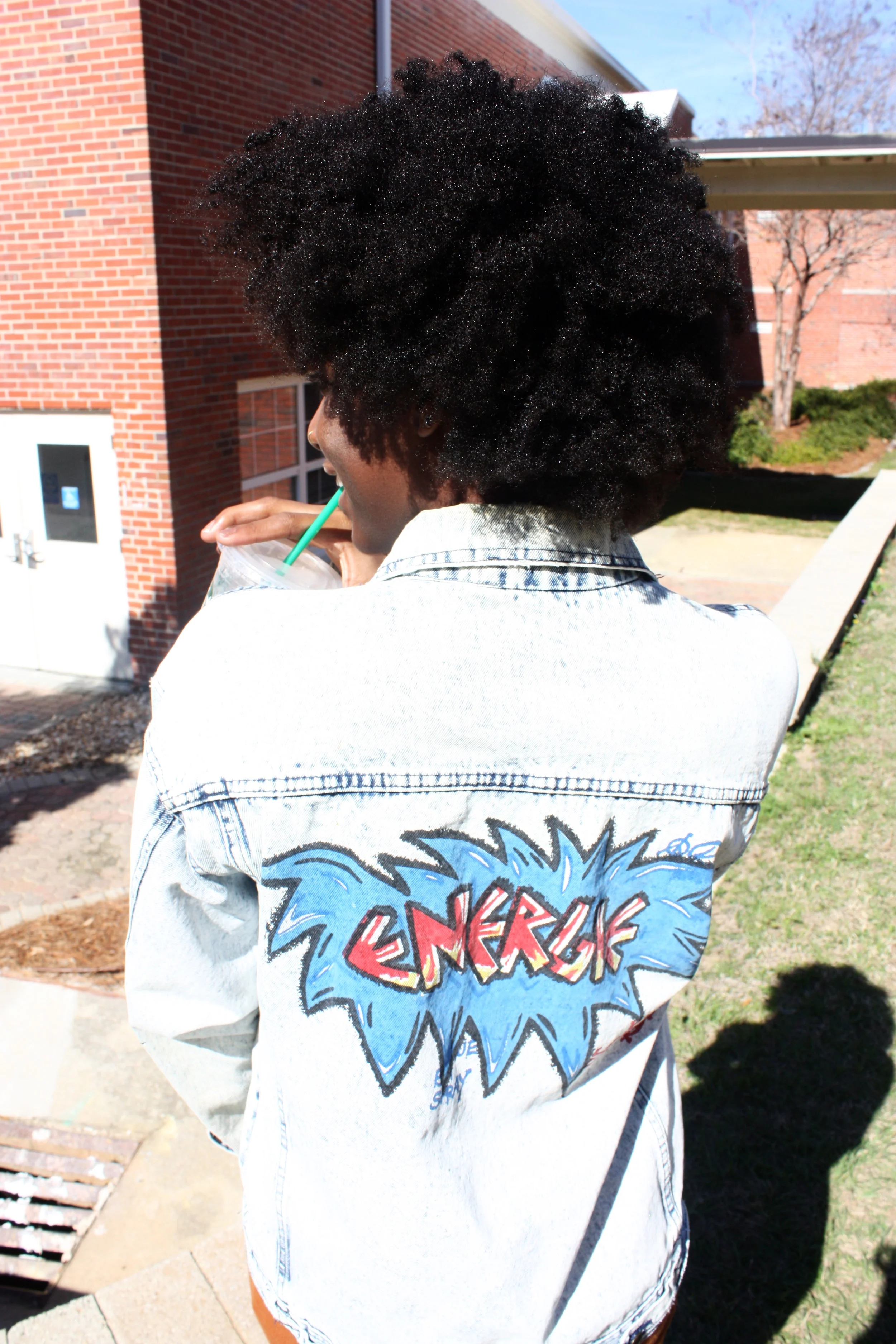 Vandalized Denim: A Statement