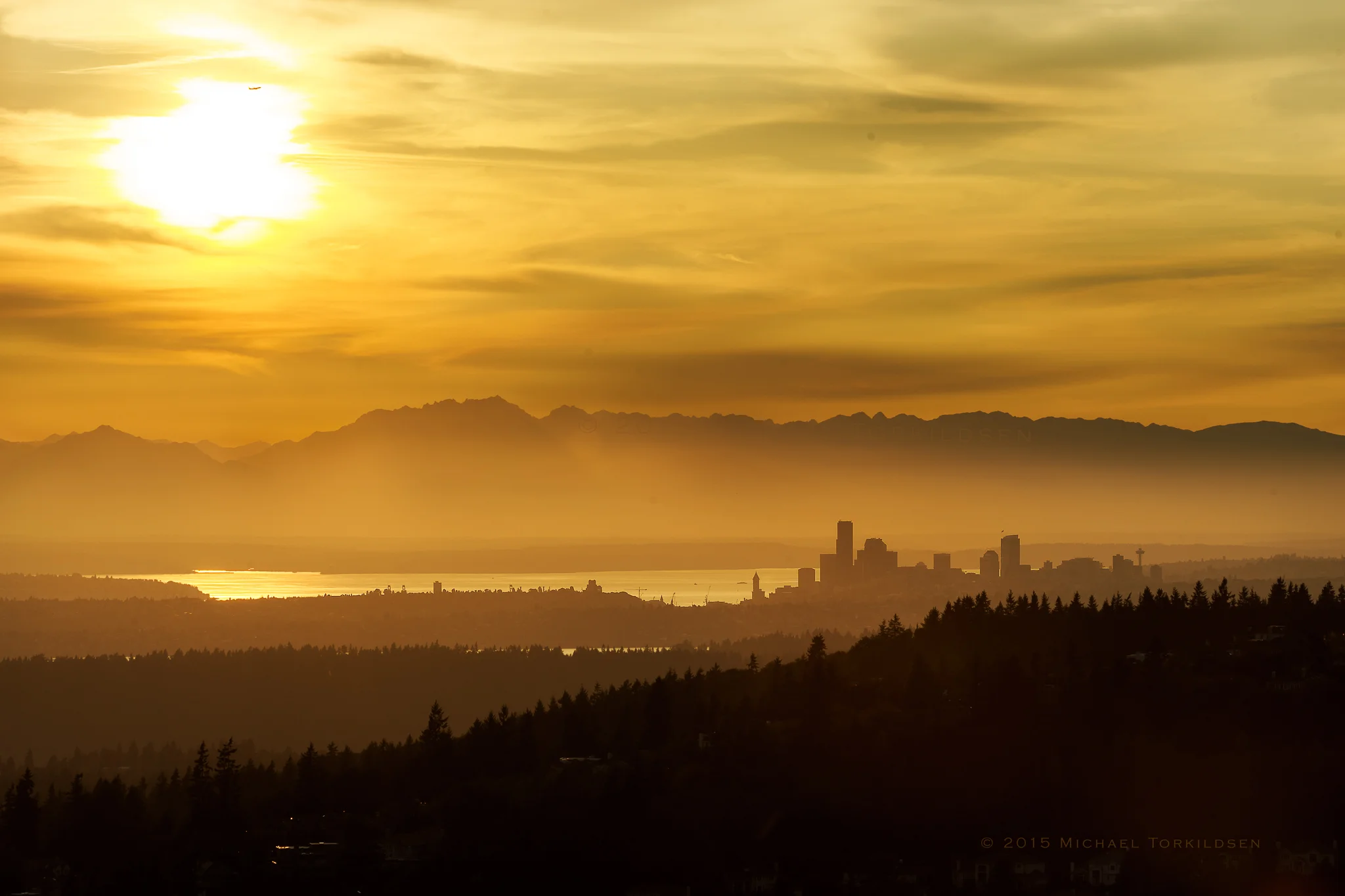 Seattle Highlands Golden Hour