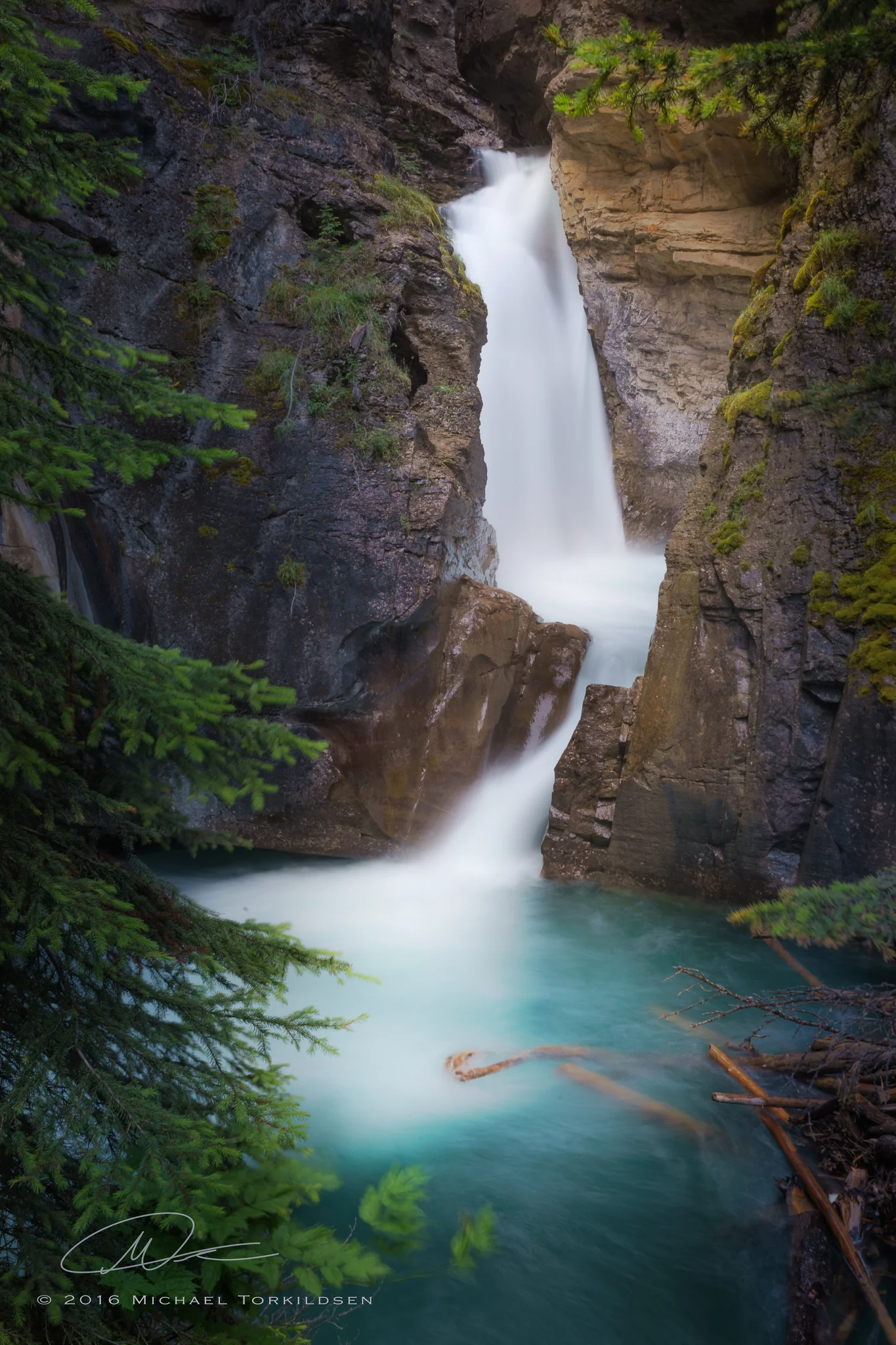 Johnston Canyon Lower Falls