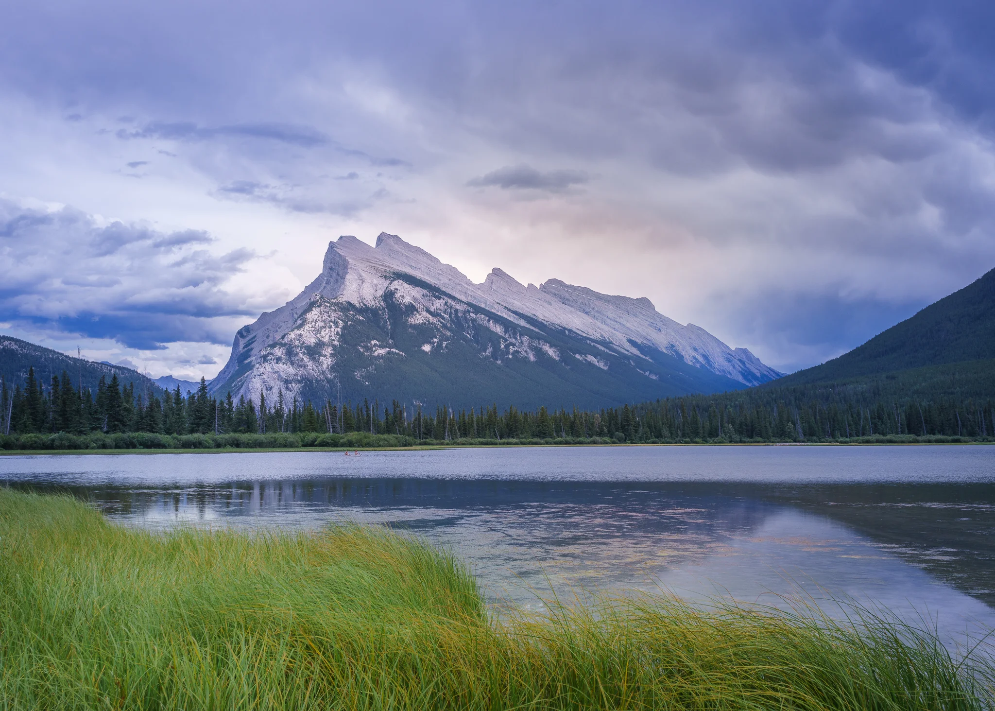 Storm Cloubs over Vermillion Lakes