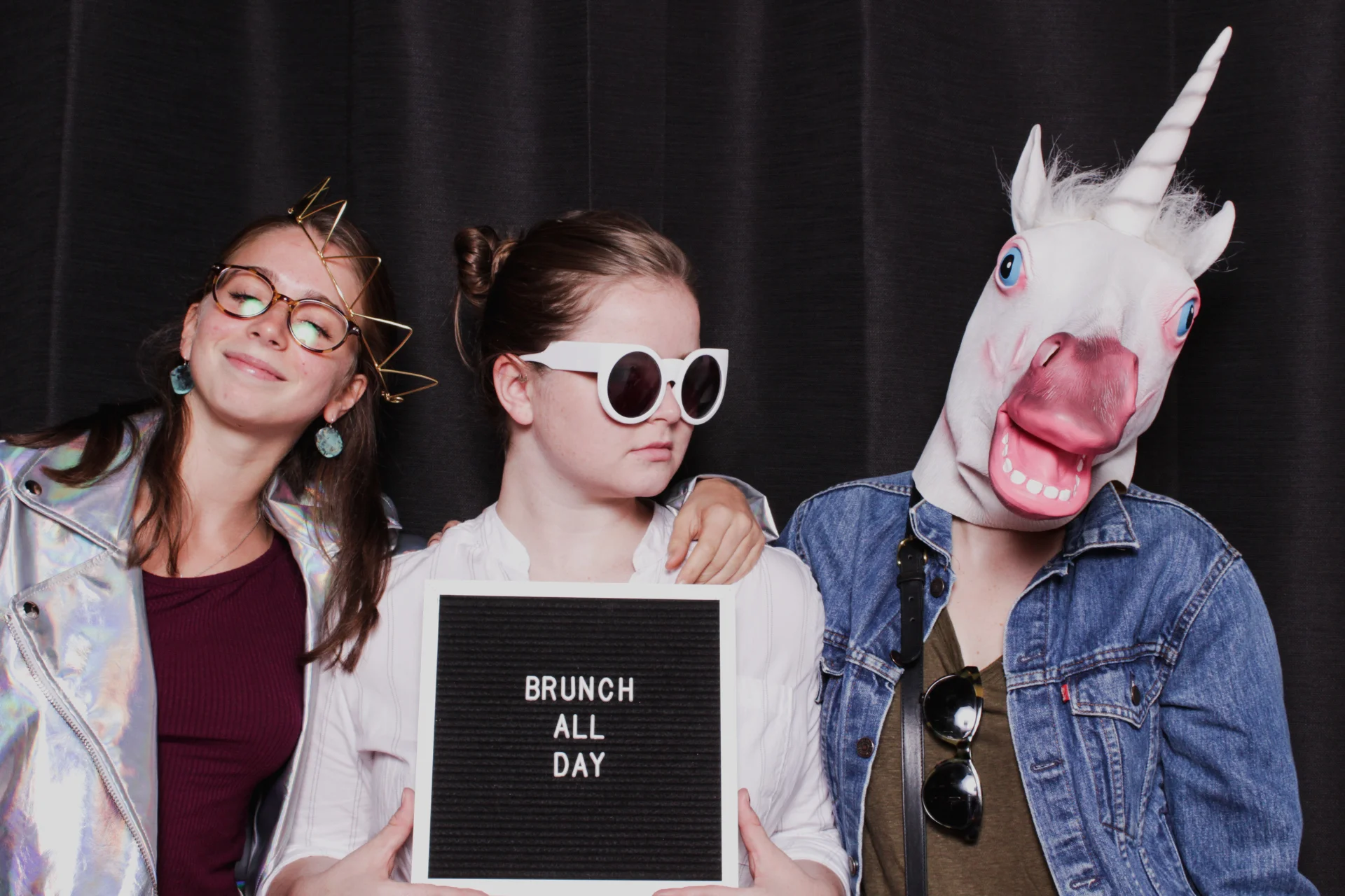 brunch market photobooth