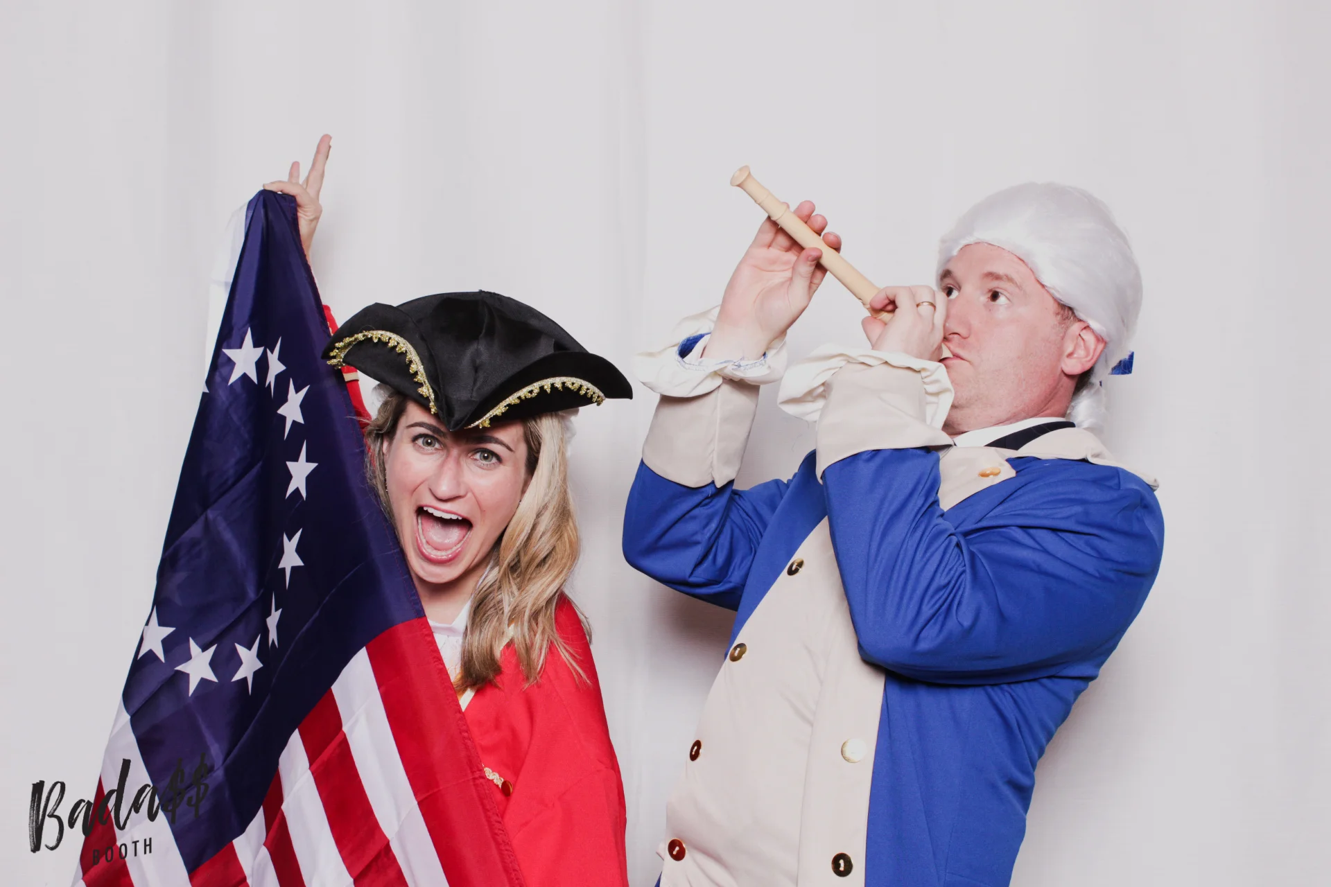 Williamsburg Lodge wedding photobooth