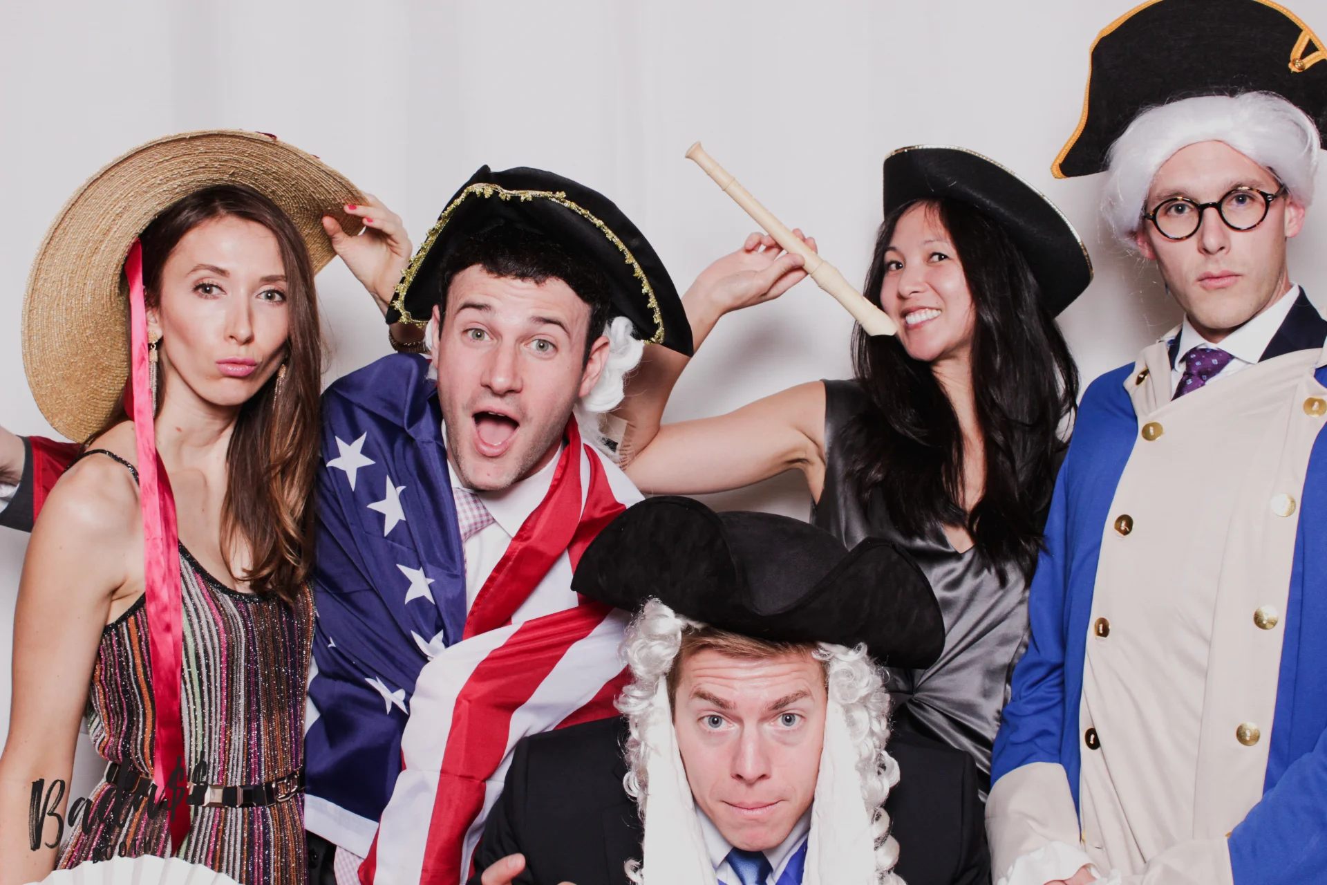 Williamsburg Lodge wedding photobooth