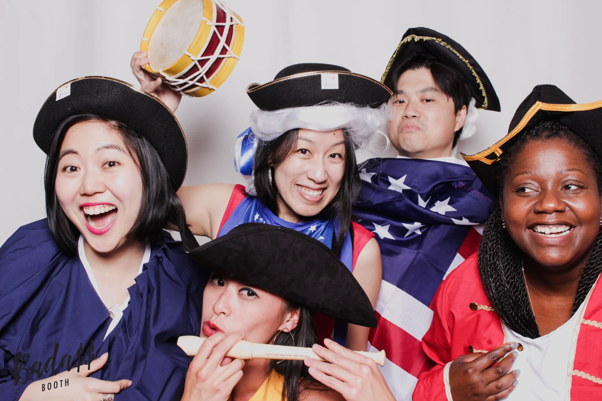 Williamsburg Lodge wedding photobooth