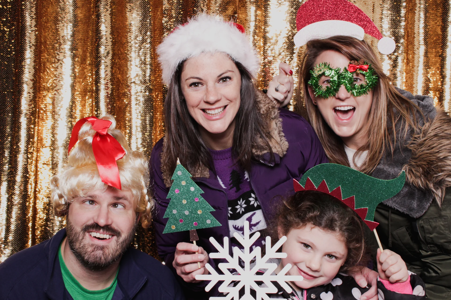 holiday photo booth