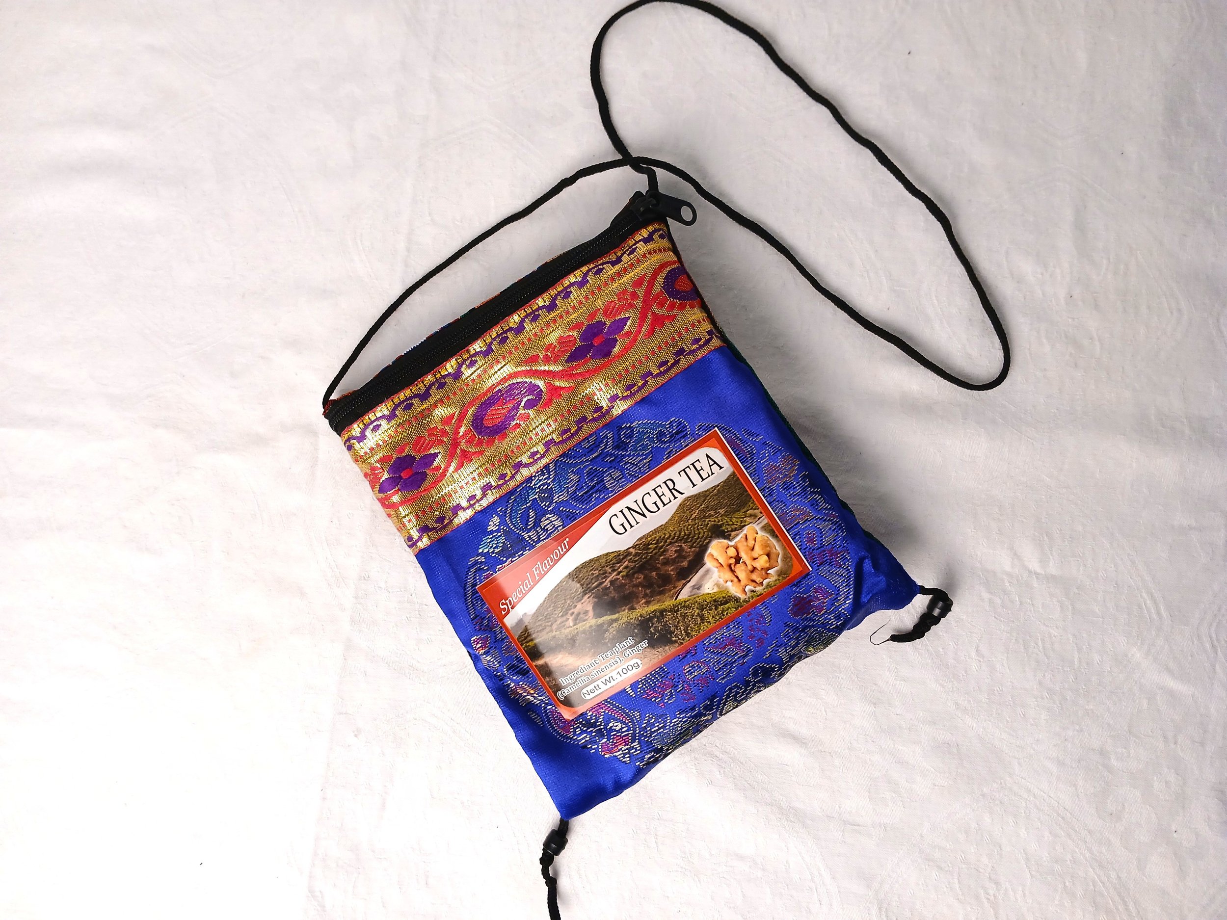 Ginger Tea in Brocade Bag - 100 gm - Nepal