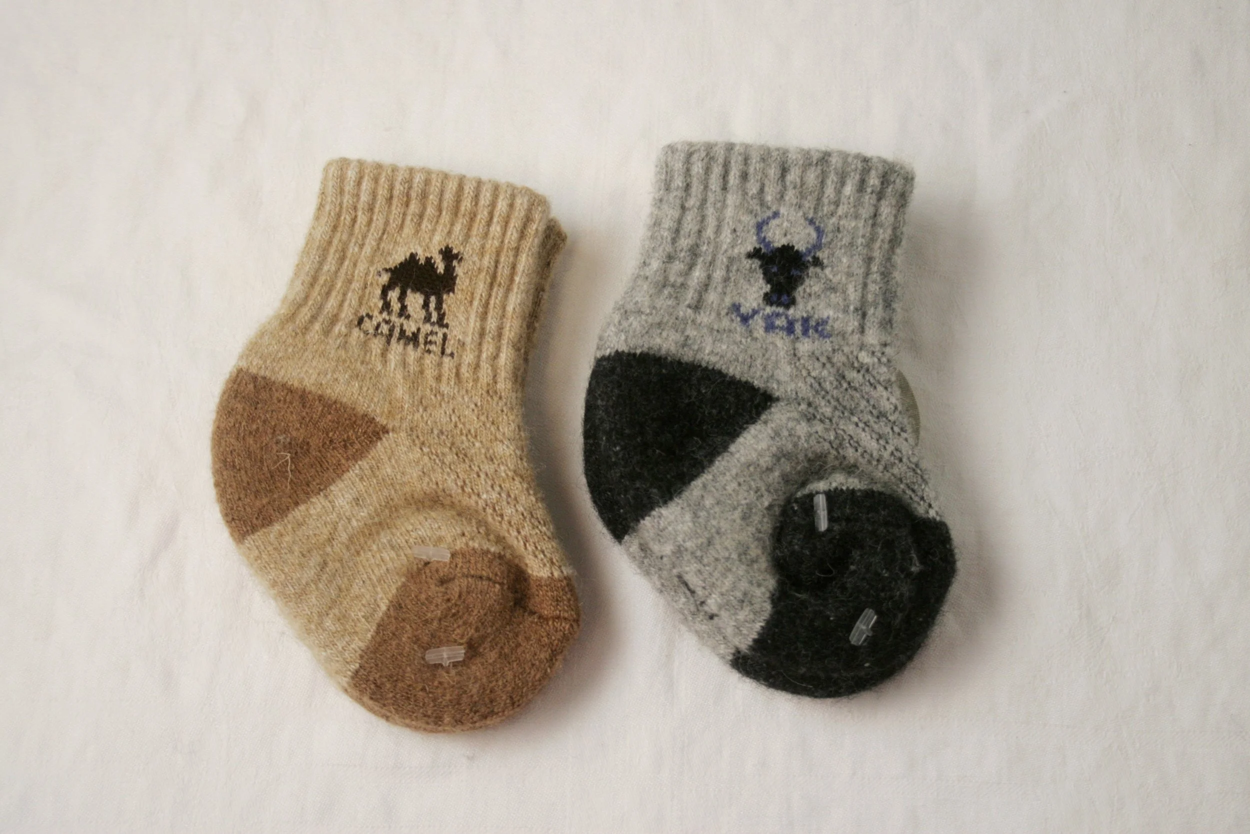 Camel Wool or Yak Wool Sock - Infants - Mongolia