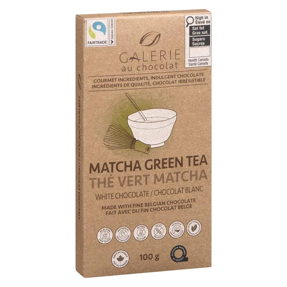 Matcha Green Tea White (Green) Chocolate Bar