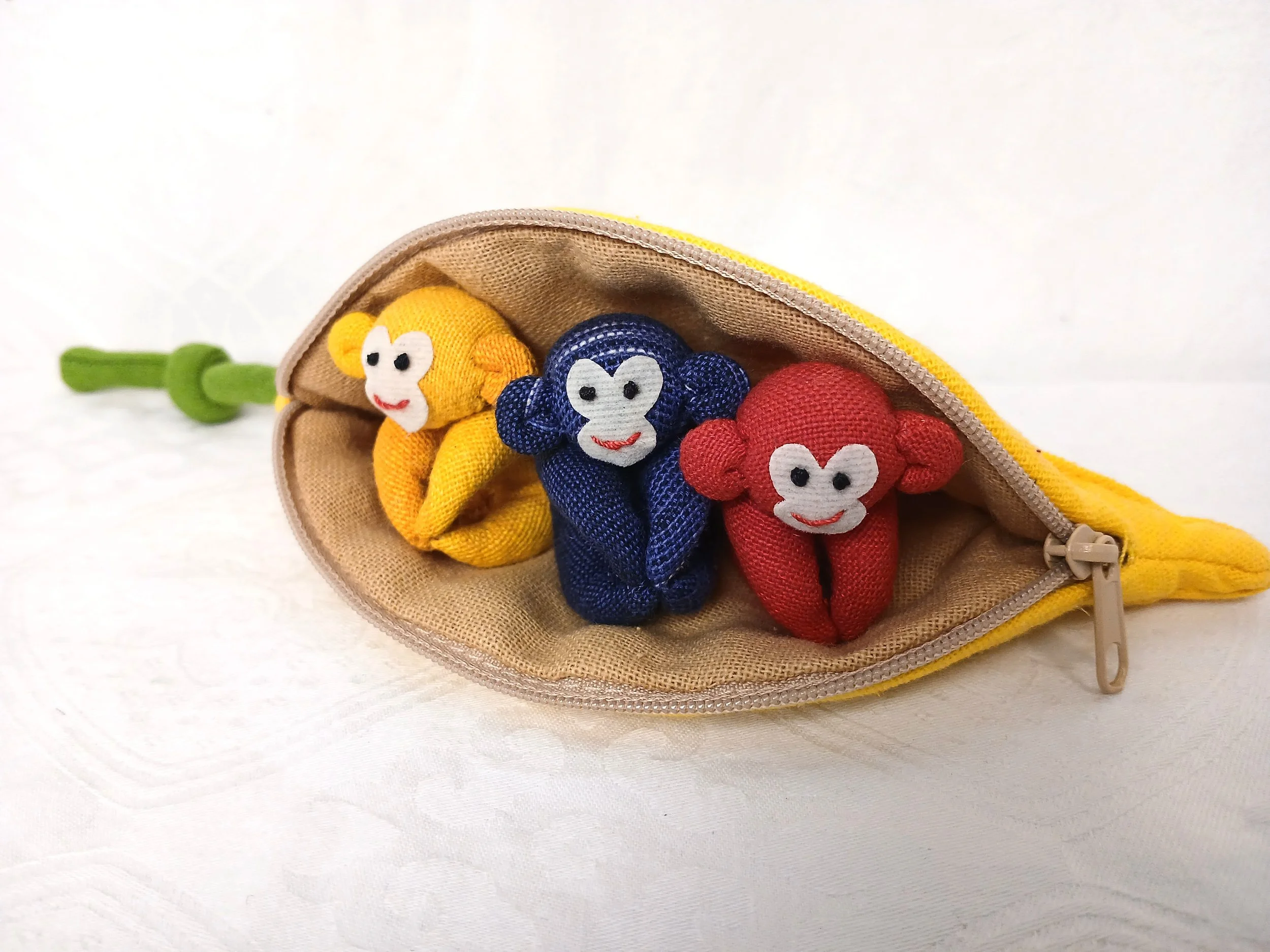 3 Monkeys in a Banana - Thailand