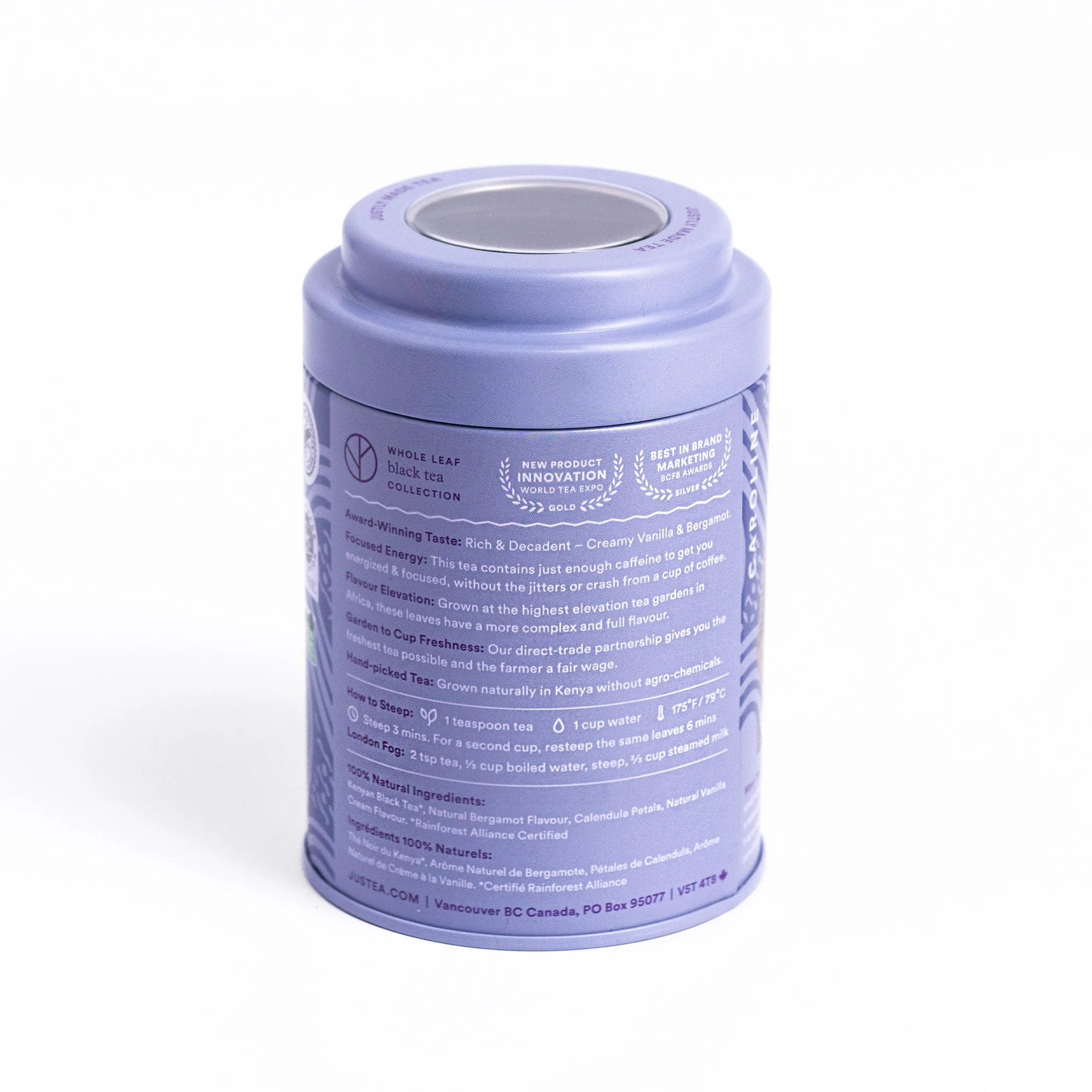 Cream Earl Grey Loose Tea Leaves - Kenya