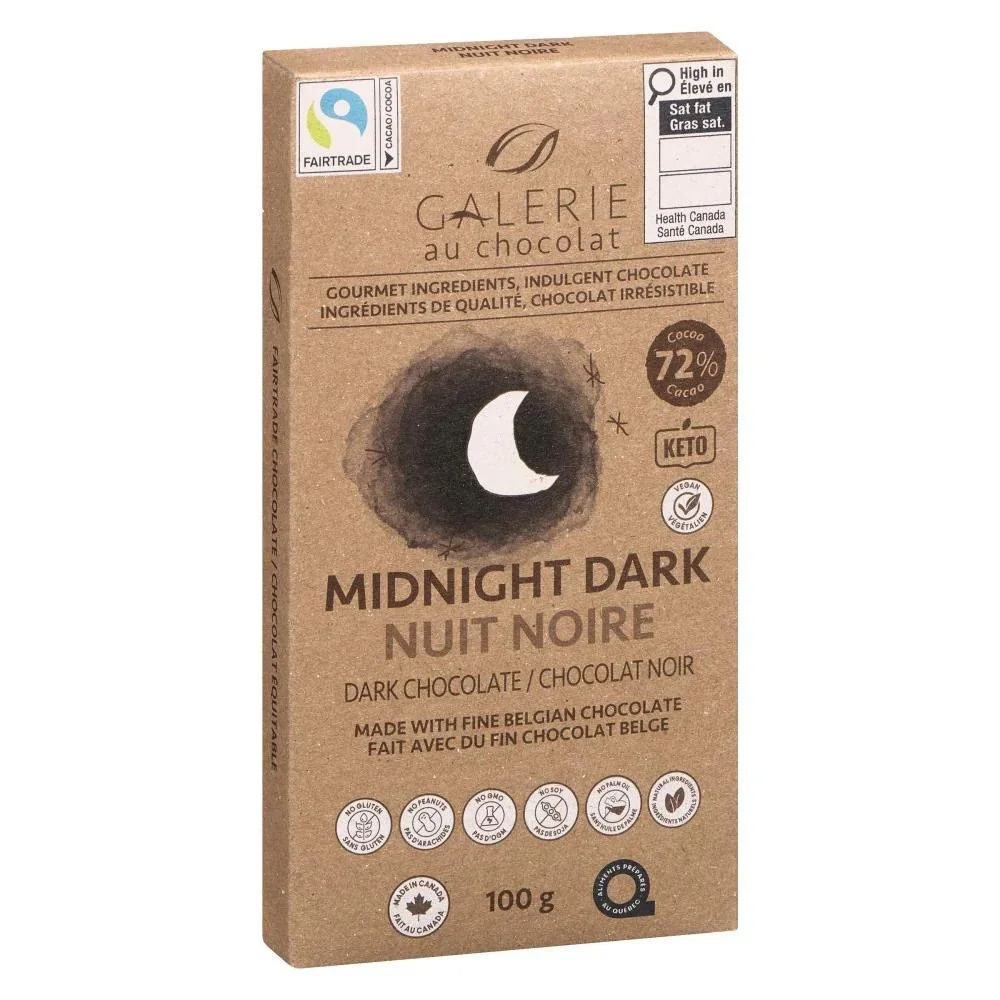 Midnight Dark Chocolate Bar