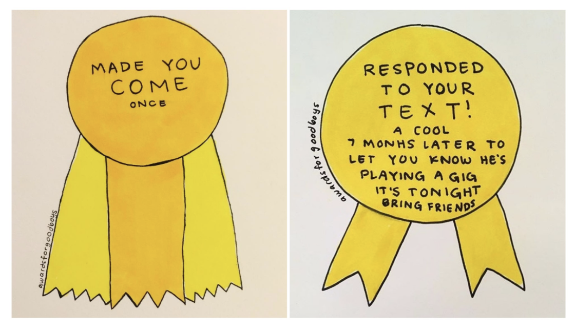 This Artist Makes Awards for Men Who Do the Absolute Minimum