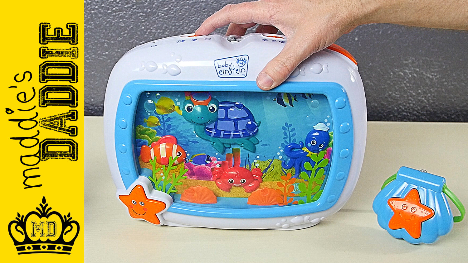 Baby Einstein Sea Dreams Soother Crib Toy Review — Maddie's Daddy