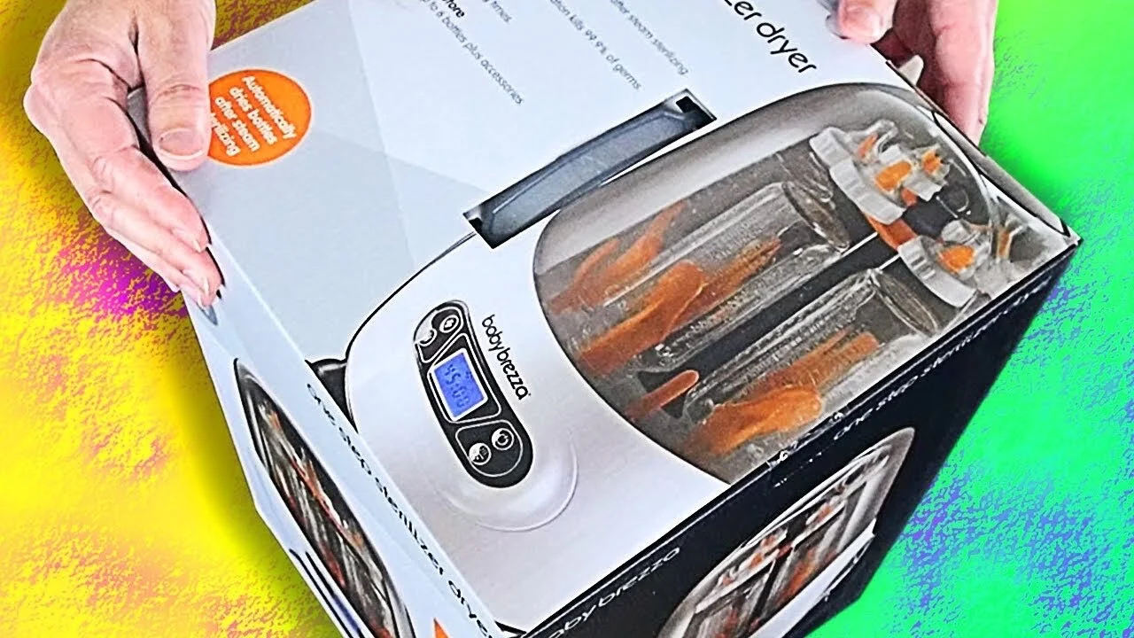 Unboxing The Baby Brezza Bottle Sterilizer