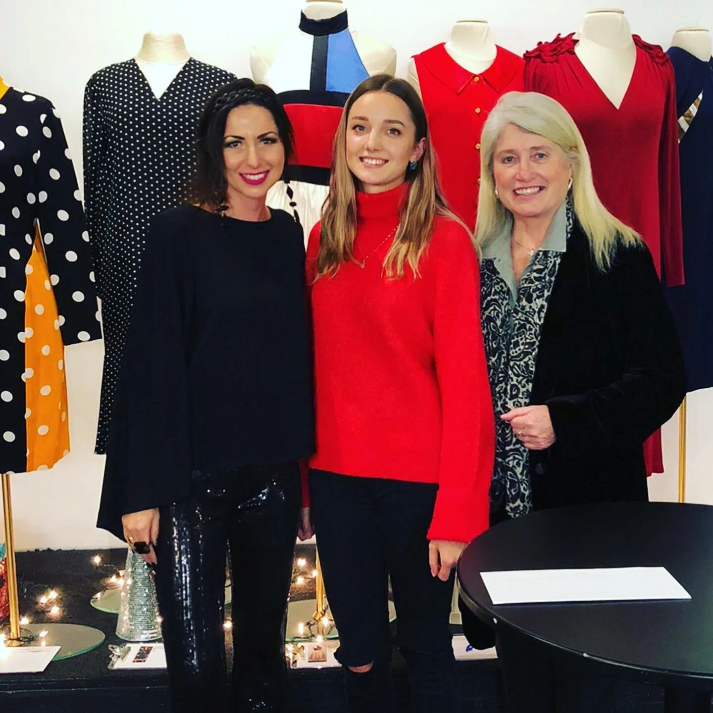 SYT attends the Boston School of Fashion Design’s&nbsp;Christmas Party -&nbsp;85th Anniversary!