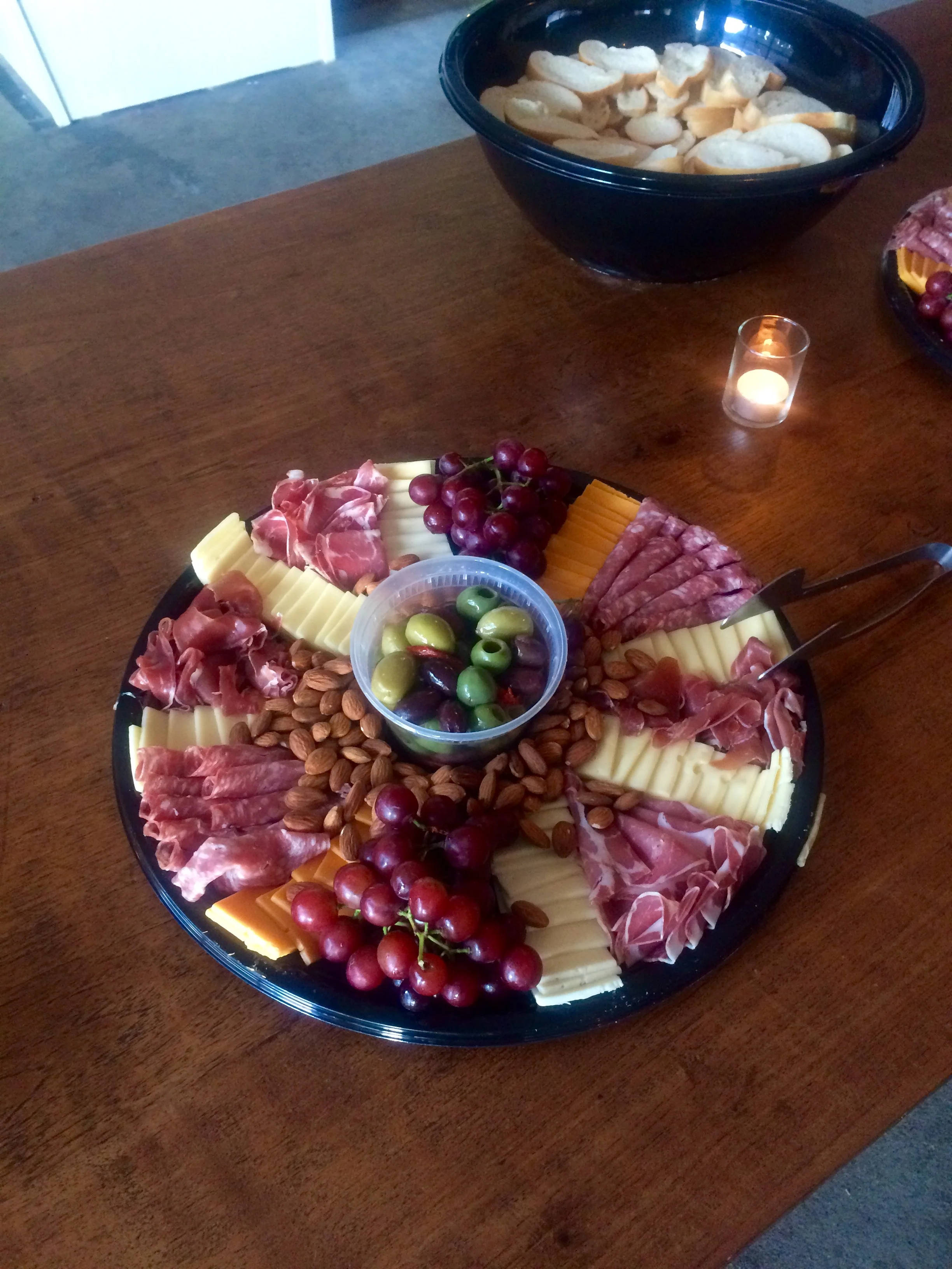 Dogfather Catering antipasto meat & cheese platter