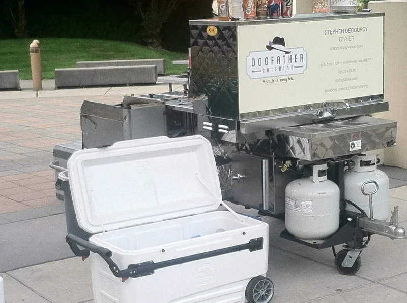 Dogfather Catering Seattle Hot Dogs & Pizza Event Food
