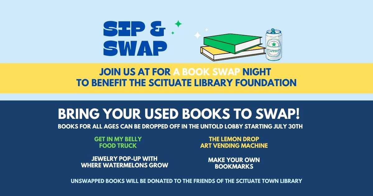 Scituate | Sip & Swap: A Benefit for the Scituate Library Foundation