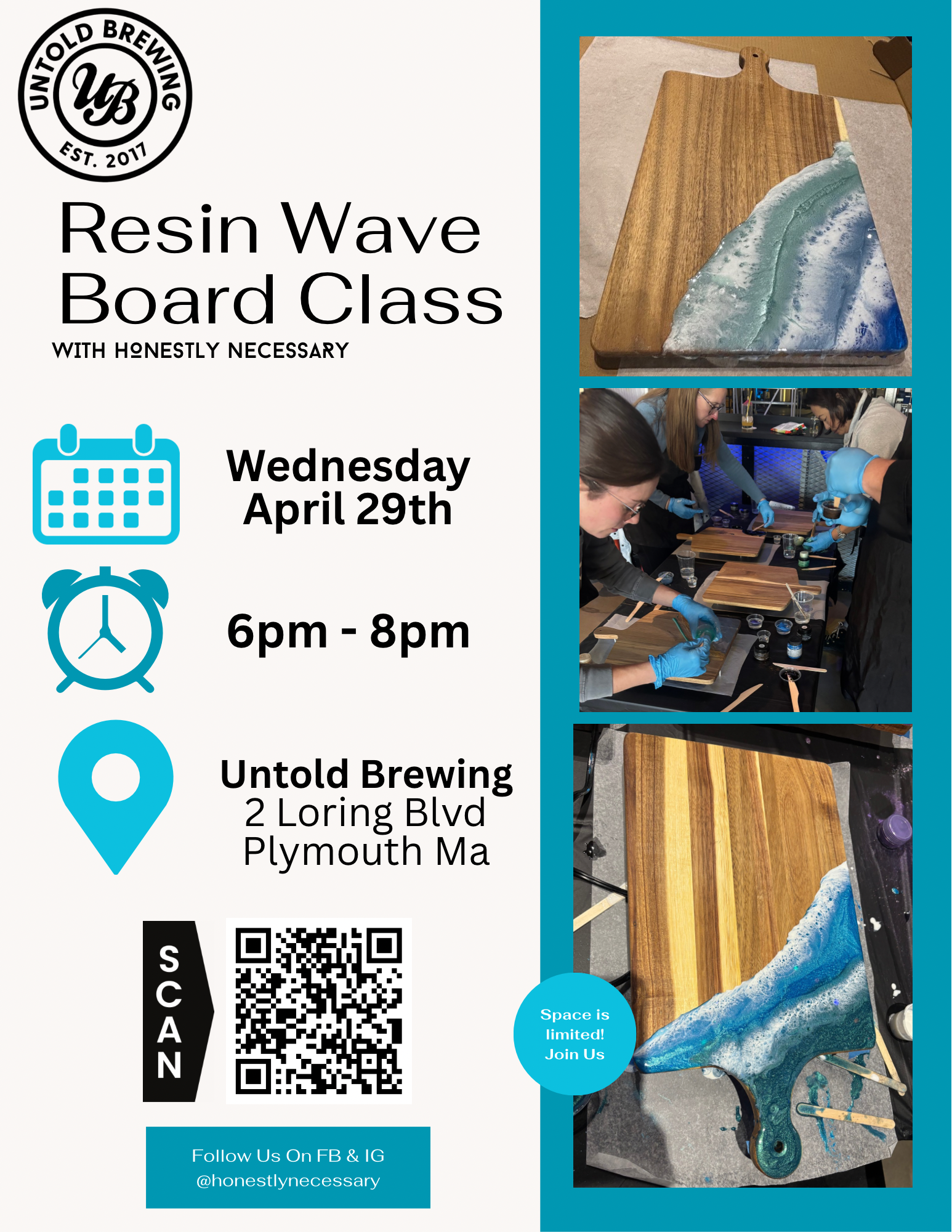 Plymouth | Resin Board Workshop