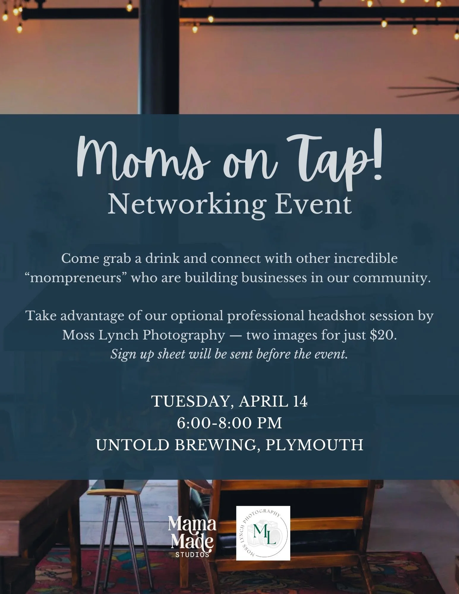 Plymouth | Moms on Tap Networking Event